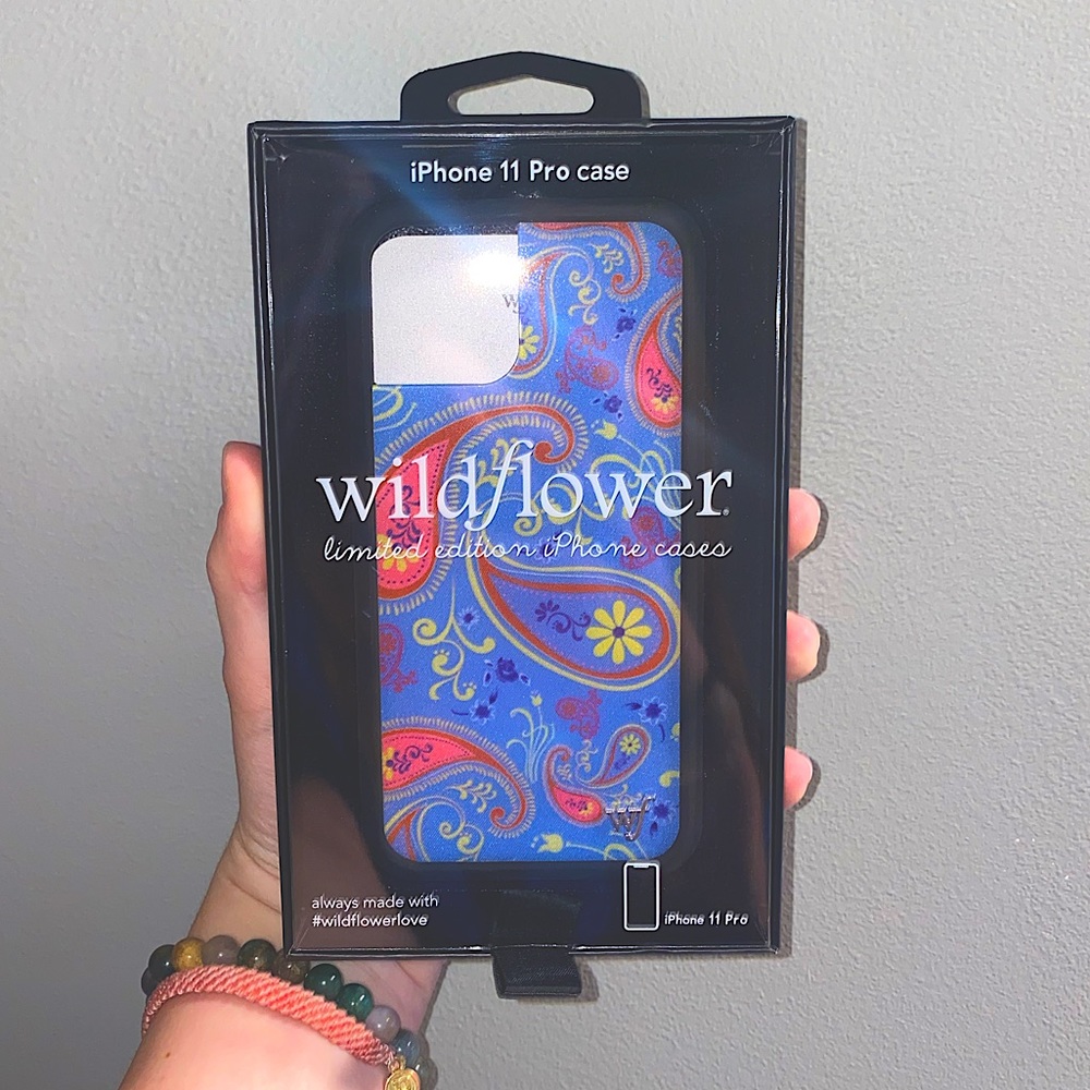 Wildflower “Sweet Pea Paisley” iPhone 11 Pro Case
